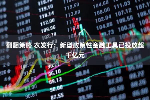 翻翻策略 农发行：新型政策性金融工具已投放超千亿元